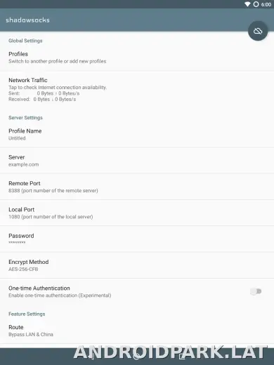 Shadowsocks скриншот 5